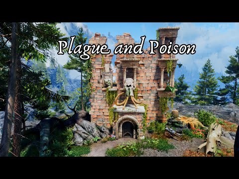 Mihail's Skyrim Halloween-Themed Home: Plague and Poison, for Xbox and PC (AE/SE/LE)