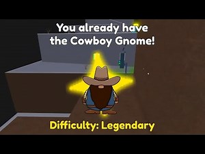 How to get COWBOY Gnome in FIND THE GNOMES [ PISTOL Location ] Roblox