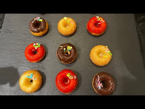 Mini Donuts Recipe || How to Make Baked Mini Donuts at Home || Donuts Recipe