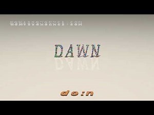 dawn - pronunciation + Examples in sentences and phrases