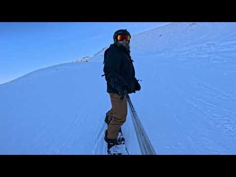 Testing out the new GoPro. Learning how to use it properly. Perfect conditions at Wolf Creek 2-21-26