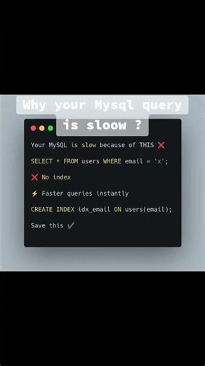 Fast Fix To Mysql Query Being Slow .