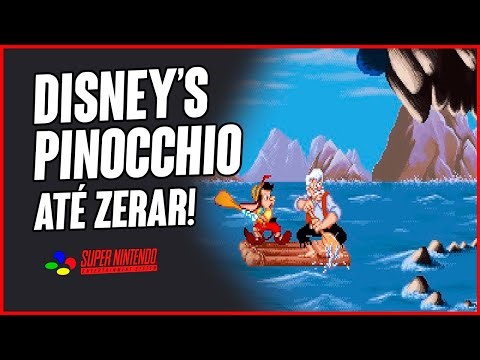 Disney’s Pinocchio (Snes) ATÉ ZERAR