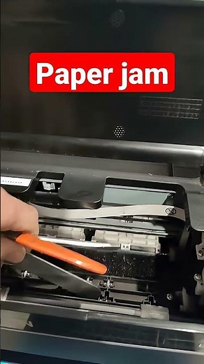 Printer paper jam fix