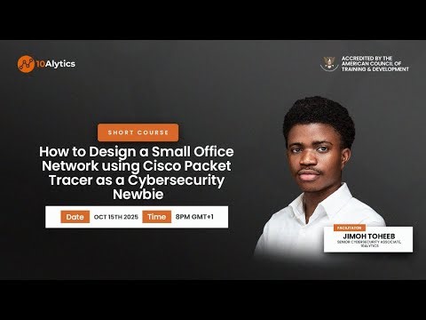 How to Design a Small Office Network using Cisco Packet Tracer as a Cybersecurity Newbie