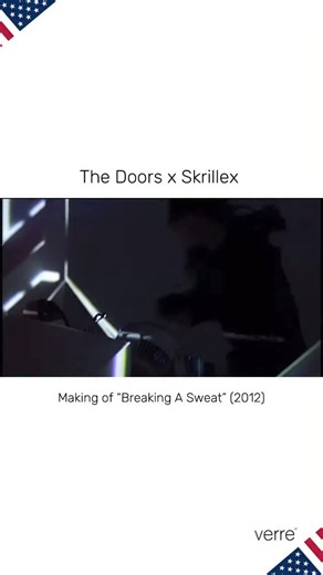 @verreeeeeeeeee on Instagram: "“Breakn’ a Sweat” is a collaboration between Skrillex and the surviving members of The Doors and includes a vocal sample from a Jim Morrison interview with the rest of the members recording chants. It was recorded between June–August 2011 and officially released January 15, 2012 as part of the Bangarang EP. The track was made for the documentary project RE:GENERATION Music Project, fusing rock-legend instrumentation with Skrillex’s electronic production. The “makin