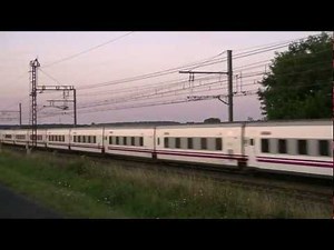 3 Trains avant la nuit ... (Fret TGV Talgo)