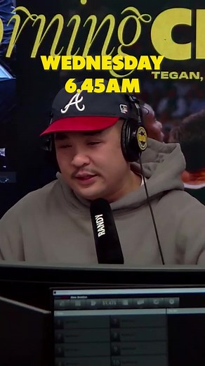 randy wasn’t used to the early starts when he filled in on the MMC 😂