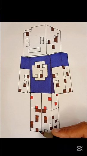 aCookieGod Minecraft skin drawing