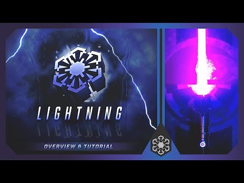 "Lightning" Lightsaber Font Overview and Tutorial