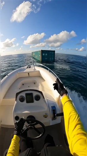 Luxoeus™ on Instagram: "Every year, hundreds to thousands of shipping containers are lost at sea when bad weather, rough waves, uneven loading, or accidents cause them to fall off huge cargo ships during transit. These containers are huge metal boxes stacked on ships that carry goods all around the world. Some incidents happen near ports, such as when dozens of containers tumbled into the water at the Port of Long Beach in California during unloading operations. Once a container goes overboard, 