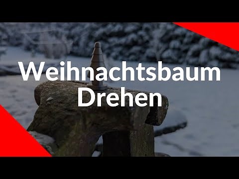 CNC Drehen für Anfänger | Tutorial | Weihnachtsbaum mit der Siemens 808d | CNC Drehen für Einsteiger