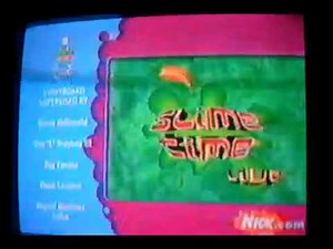 Nickelodeon split screen credits Wild Thornberrys Slime Time Live June 2000