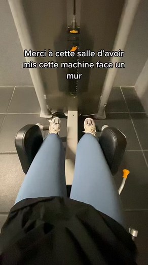 Leg Exercise Machine Workout at the Gym