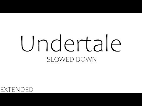 Finale - Undertale OST (EVEN SLOWER)(1 HOUR)