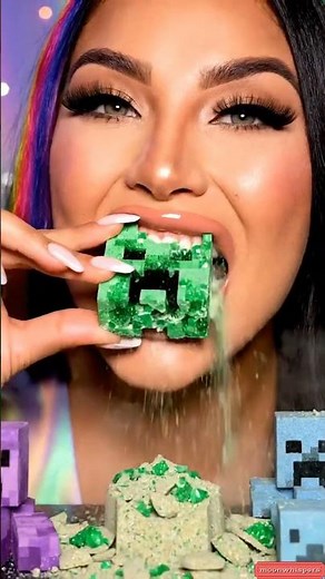 This Minecraft Villain ASMR Is Way Too Satisfying 😳🧱 #minecraft #asmr #minecraftshorts