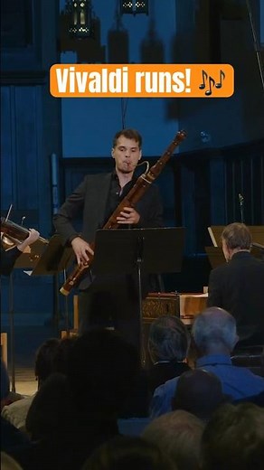 Vivaldi bassoon concerto runs with Nate Helgeson 🎵 #earlymusic #baroque #antoniovivaldi