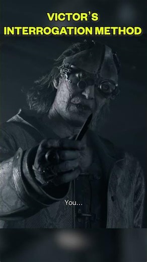 Viktor Gideon runs away from Leon Kennedy 🤣 #gaming #residentevilrequiem #residentevil #game