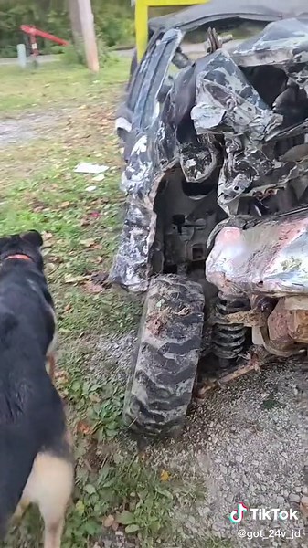 Unleashing the Power: Demolition Derby Operator Drives off Trailer with Ease