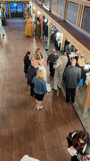 3K views · 19 reactions | The rain hasn’t stopped all night — but inside Evergreen Farms, it’s nothing but warmth, laughter, and love. ✨ Tori & Dan’s celebration is in full swing, and the glow in this room says it all. 懶 #EvergreenFarmsWedding #CTWedding #AmberAxtellPhotography #ReceptionVibes #BehindTheLens | Amber Axtell Photography | Facebook