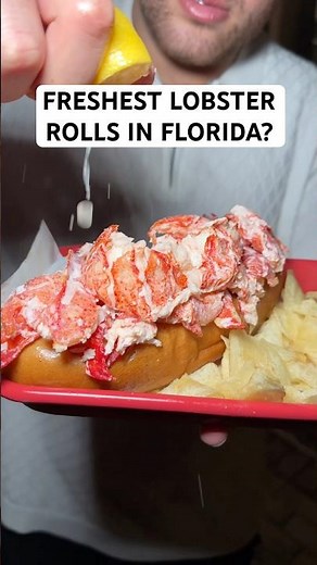 Freshest lobster rolls near me part 1 #foodie #seafood