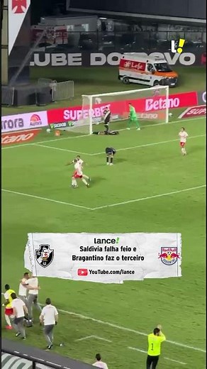 VIROU PASSEIO! VEJA O TERCEIRO GOL DO BRAGANTINO CONTRA O VASCO NA COLINA!
