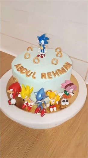 Cake Transformation! #cake #cakedecorating #viral #sonic #shorts