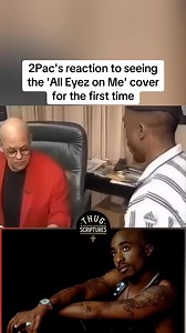 #2Pac reaction to seeing the 'All Eyez on Me' cover for the first time | Thug Scriptures