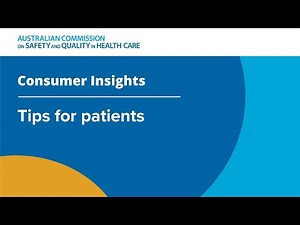 Consumer Insights | Tips for patients