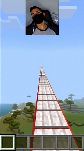 TNT Run Failed 😱 (99%) #shorts #minecraft