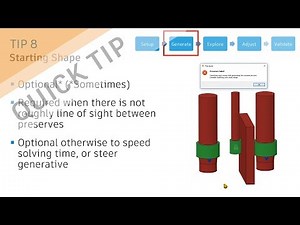 QUICK TIP How to use Starting Shapes in Generative Design