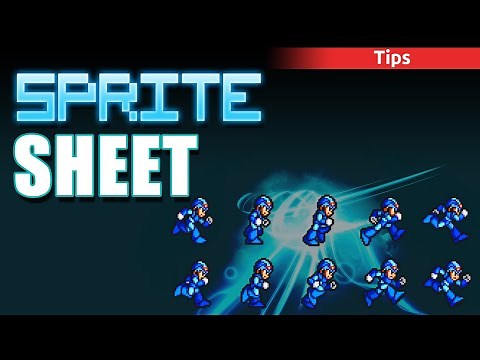 Cómo hacer un SPRITE SHEET para tu VIDEOJUEGO | Gamedev, Photoshop, 2D