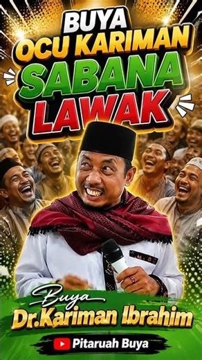 BUYA OCU KARIMAN MAKES THE CONGREGATION BURST WITH LAUGHTER