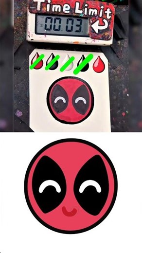 Drawing Deadpool in 30Sec (Remake by Bengi Blue)