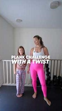 The plank challenge… but with a twist 👀🔥