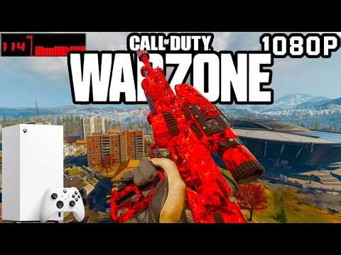 WARZONE | Xbox Series X 1080P 120HZ | FPS Test on VERDANSK | S2R