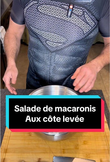Salade de macaroni aux côtes levées : recette facile