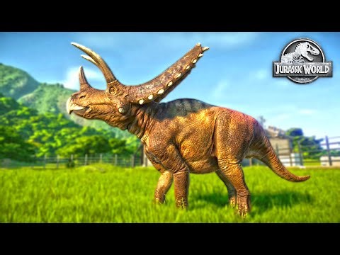 Pentaceratops Herbivore Dinosaur Showcase | Jurassic World Evolution Habitat