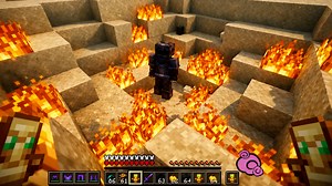 Practicing combat with a Minecraft tier tester