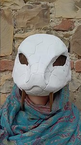 A Snake Mask Born from the Desert #snake #maskmaking #halloweenmask