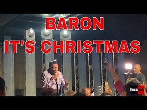 Christmas Parang Baron It's Christmas live Parang music Toronto 2023 - Old Trinidad Parang Songs