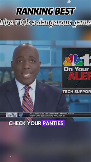 It’s not their fault, it’s live TV! 😭 Respect to them for keeping going.#newsbloopers #newsfail #reporterfail #livetv #broadcastfail