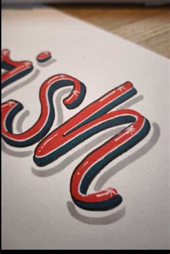 Create Bold 3D Lettering with Simple Techniques