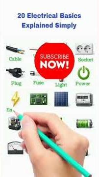 20 Electrical Basics Asaan Tareeke Se Samjhaye | Names aur Concepts 20 بنیادی الیکٹریکل چیزیں