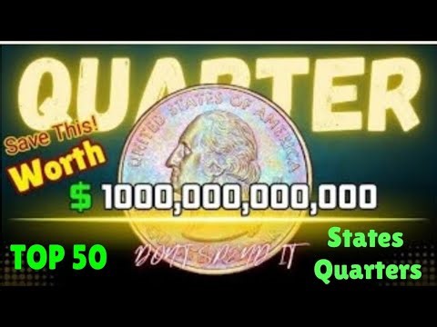 I Found $1000,000,000,000 Worth of Top 50 State Quarters – You Won’t Believe What I Discovered!