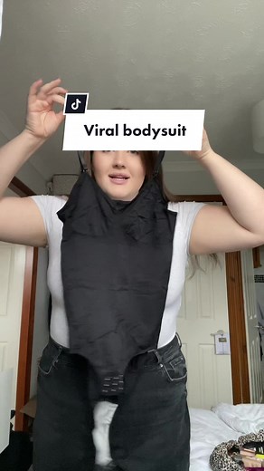 Honest review of the viral TikTok shapewear bodysuit #postpartumbody #shapewearbodysuit #viralbodysuit #tryonhaul #shapewear #newmum