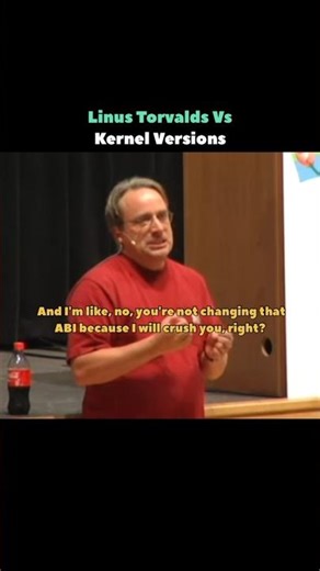 Linus Torvalds Angry Over Linux Kernel Versions #shorts #linux #kernel #opensource #programming