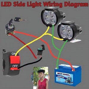 534K views · 1.4K reactions | LED Side Light Wiring Diagram #reels #mechaniclife #shortreels珞like♥️andfollow #automobile #motorcycle #reelsindia #diagram #mechanicalwork | The Mechanic | Facebook