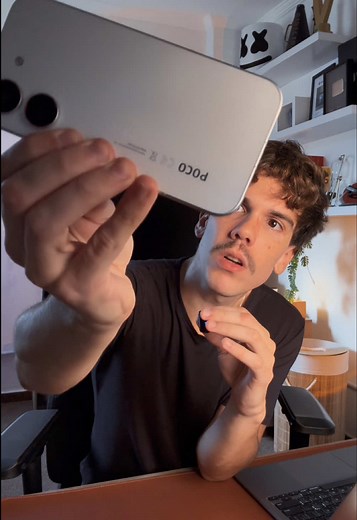 Celular gamer Poco X8 Pro: prioridade de um homem de 30 anos
