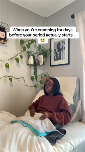 Like where tf are you? And hurry up already! 🙄 I can't stand having a menstrual cycle. Fr!!!!!!!! No one likes painful periods. I'm just happy that my 12 fibroids and 6 ovarian cysts are gone since having a myomectomy. This stage 4 endometriosis, though… that's a different topic for another day. #fyp #periods #menstralcycle #womenshealth #fibroids